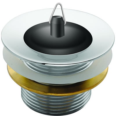 A7503 40MM Sink Waste C/W Rubber Plug Image