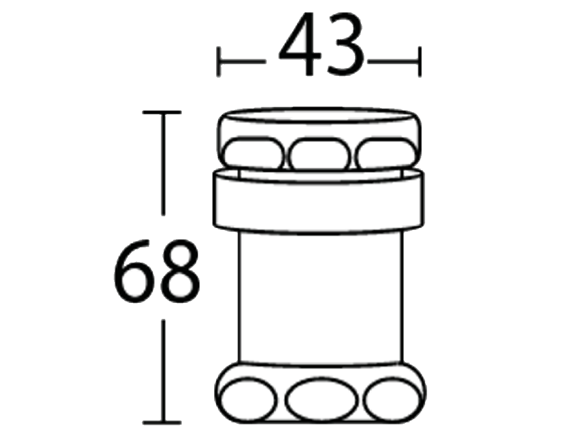 Z-17 Vacuum Breaker Dimension