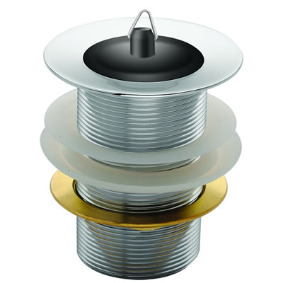 SPWR-91N 32MM Basin Waste C/W Rubber Plug Image