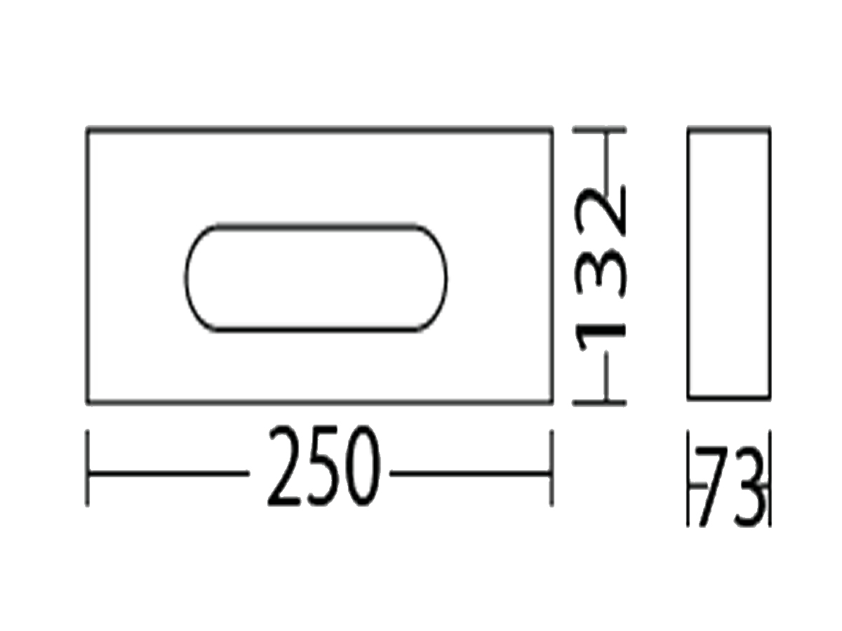 V-33M Tissue Holder Dimension